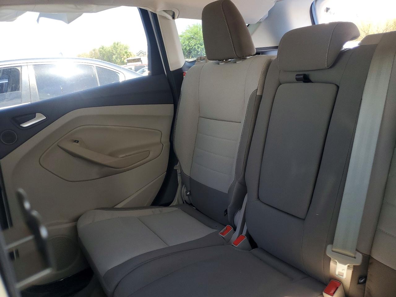 2014 Ford Escape Se White vin: 1FMCU0G96EUE57414