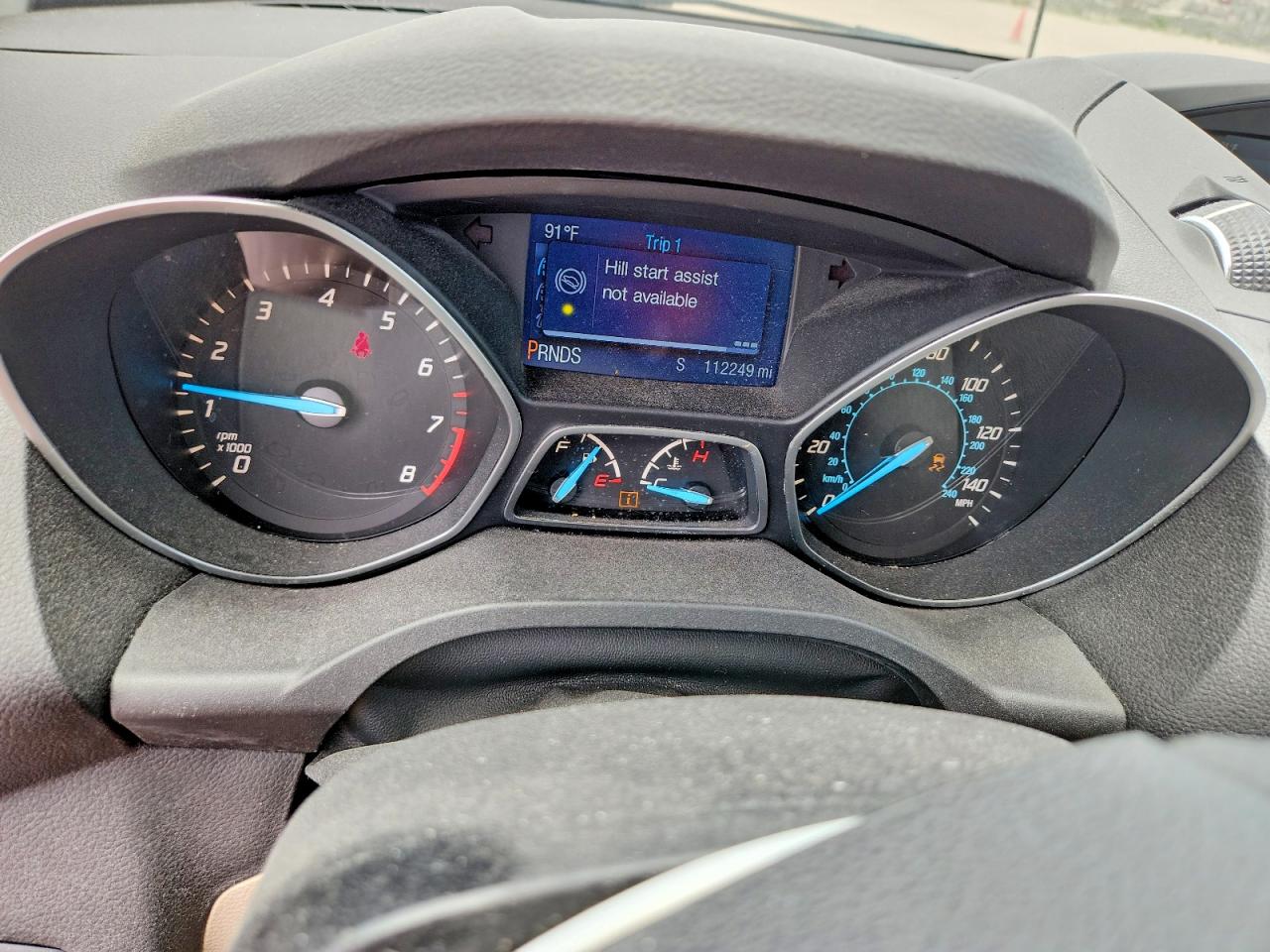 2015 Ford Escape Se White vin: 1FMCU0G96FUA80438