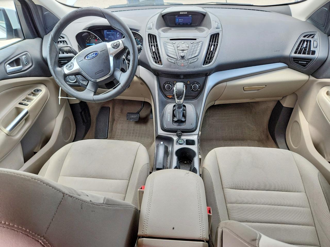 2015 Ford Escape Se White vin: 1FMCU0G96FUA80438