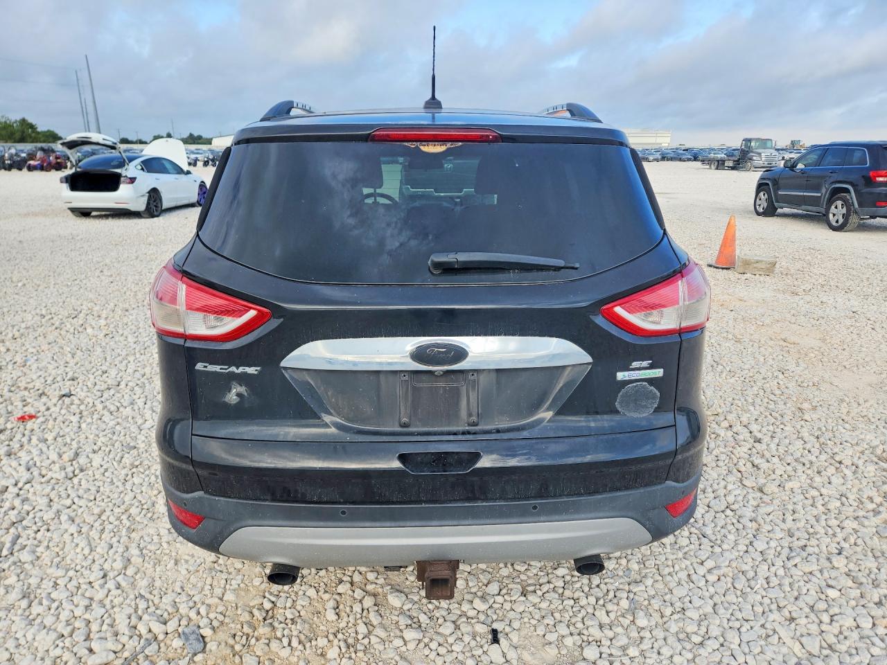 2015 Ford Escape Se Черный vin: 1FMCU0G96FUB29783