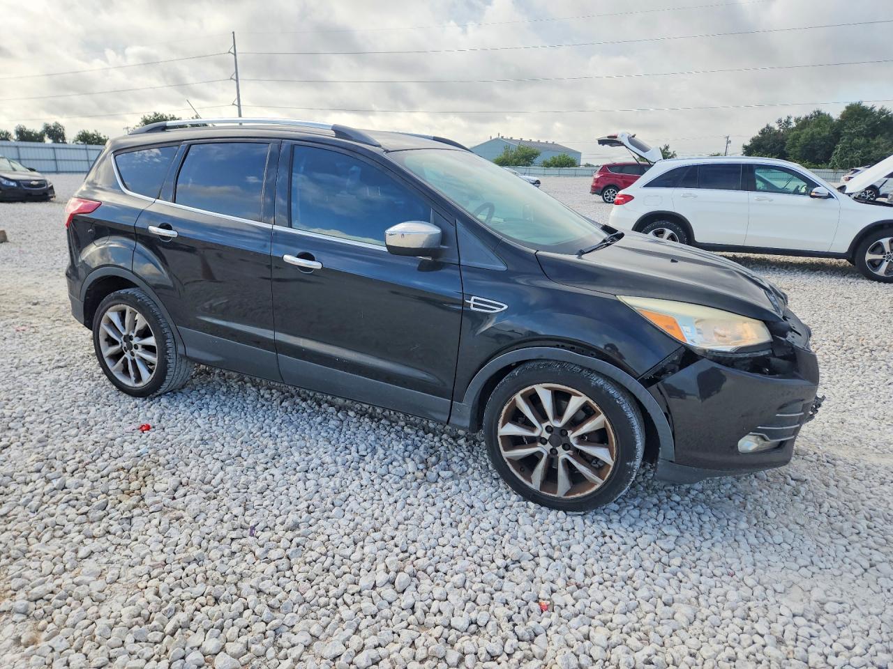 2015 Ford Escape Se Черный vin: 1FMCU0G96FUB29783