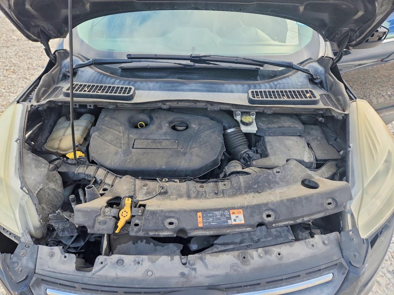2015 Ford Escape Se Черный vin: 1FMCU0G96FUB29783