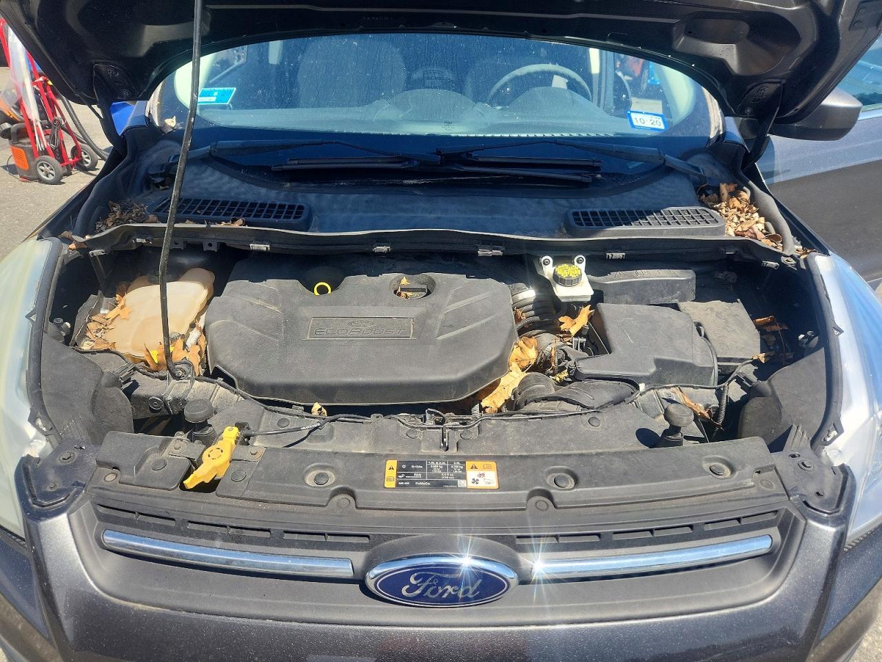 2016 Ford Escape Se Charcoal vin: 1FMCU0G96GUC13166