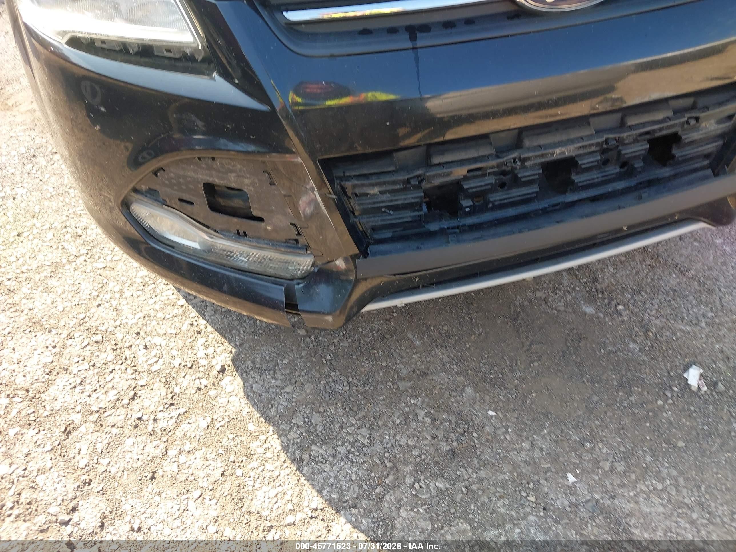 2013 Ford Escape Se Black vin: 1FMCU0G97DUD22814