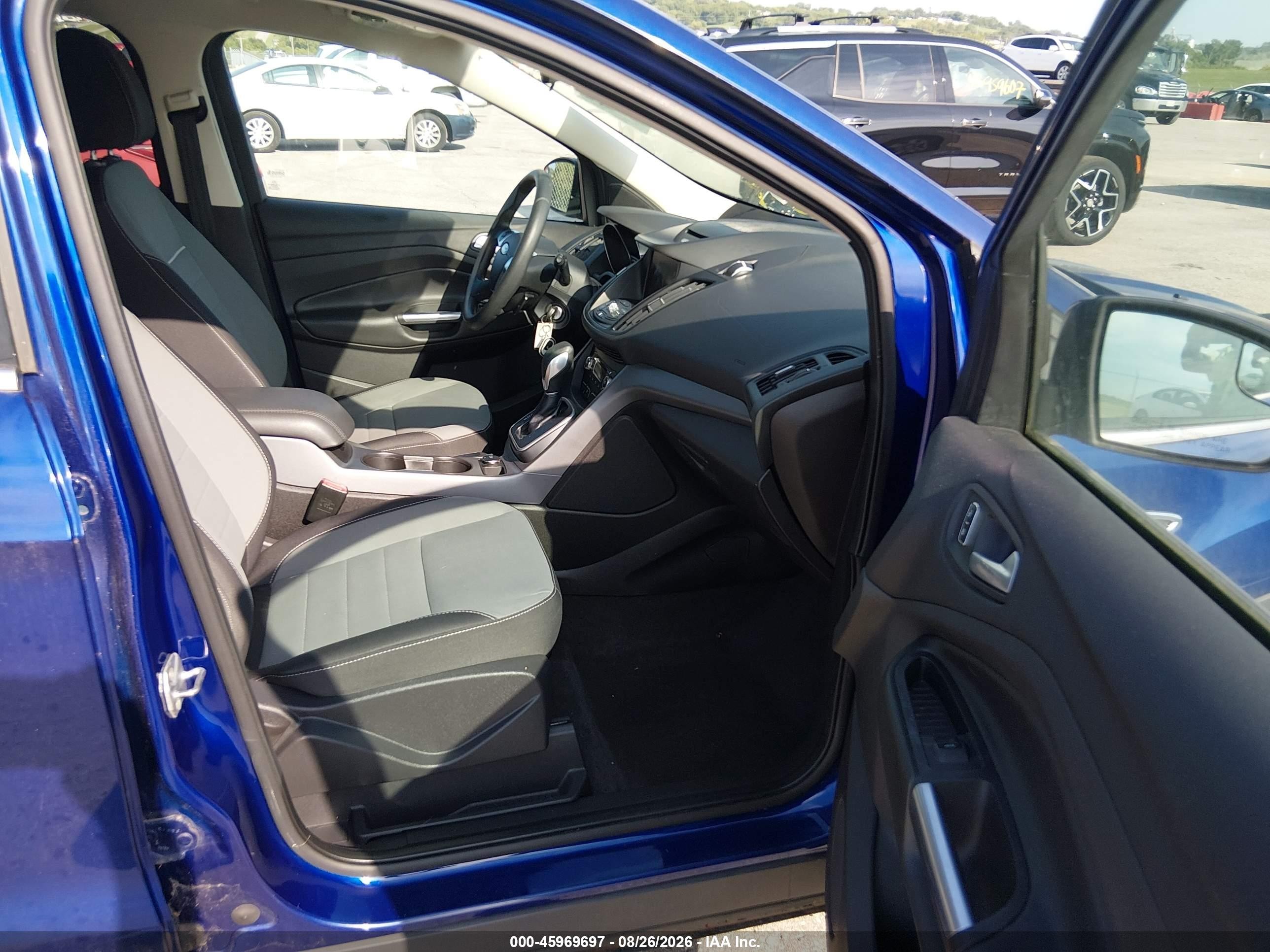 2014 Ford Escape Se Синий vin: 1FMCU0G97EUA44210