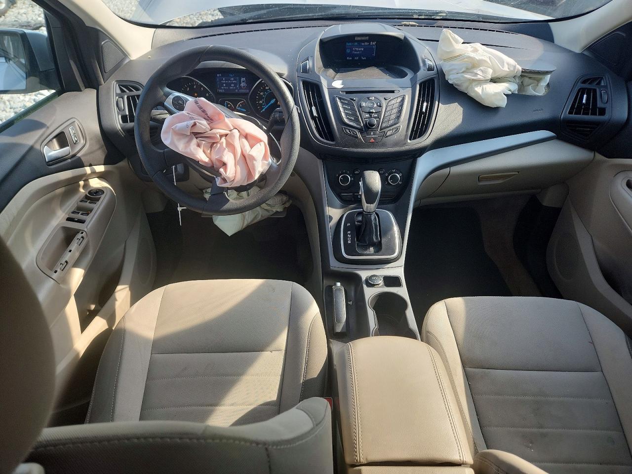 2014 Ford Escape Se Silver vin: 1FMCU0G97EUA85548