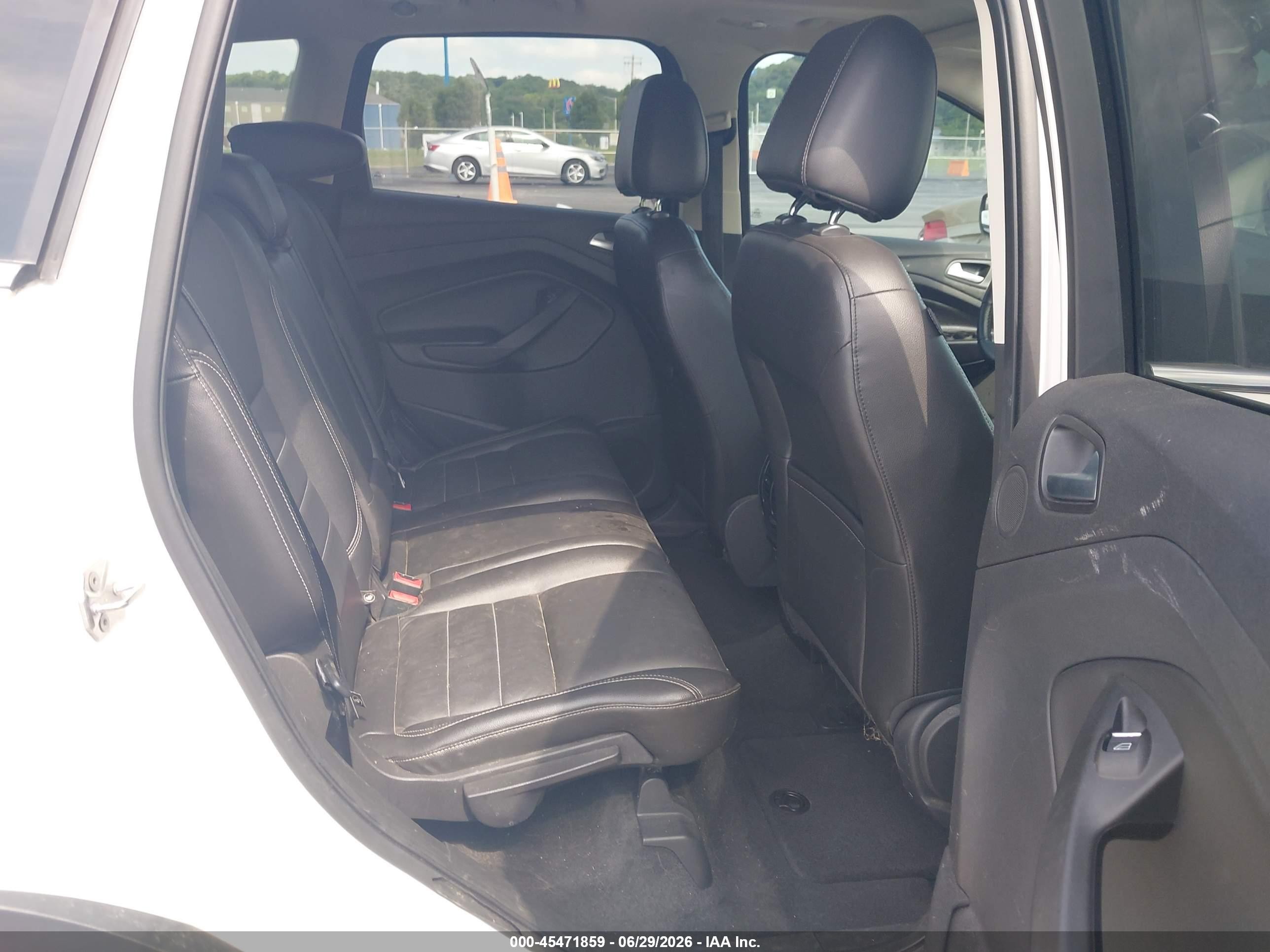 2014 Ford Escape Se White vin: 1FMCU0G97EUD72159