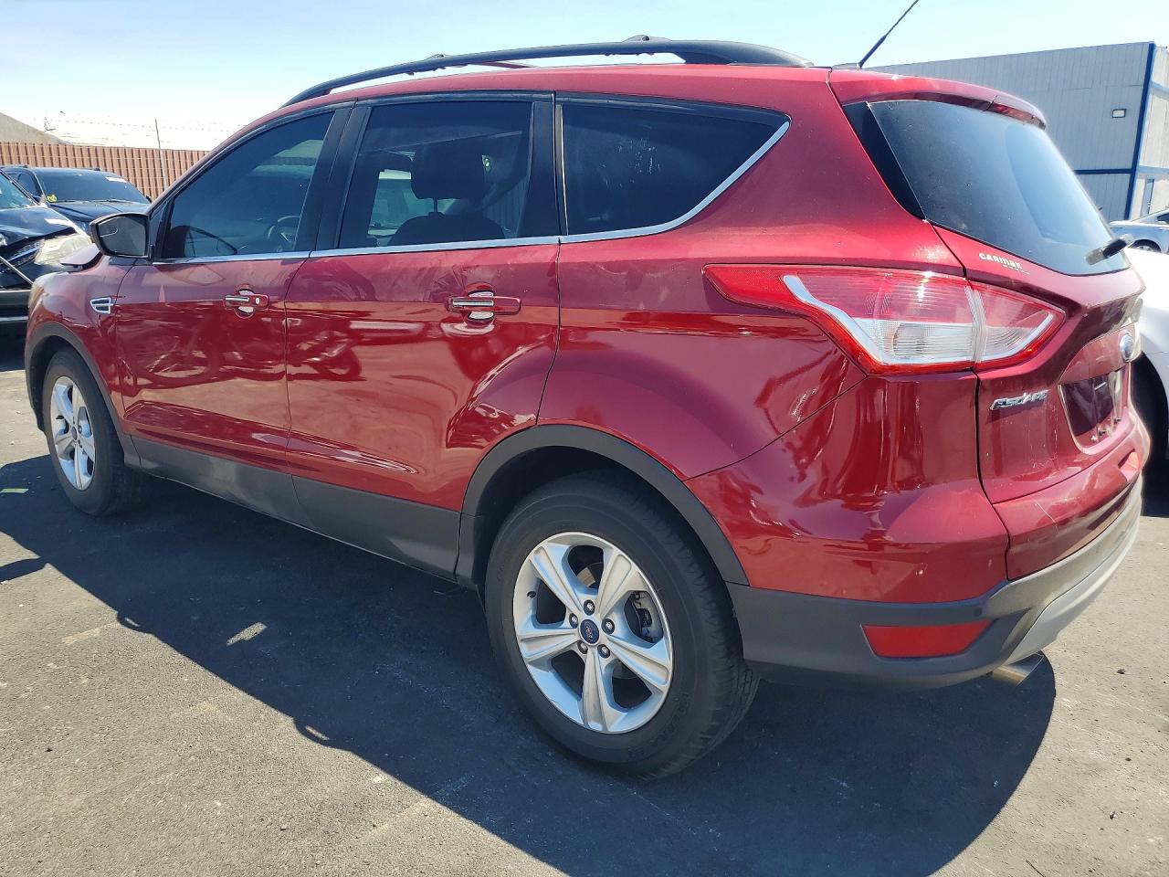 2014 Ford Escape Se Red vin: 1FMCU0G97EUE40881