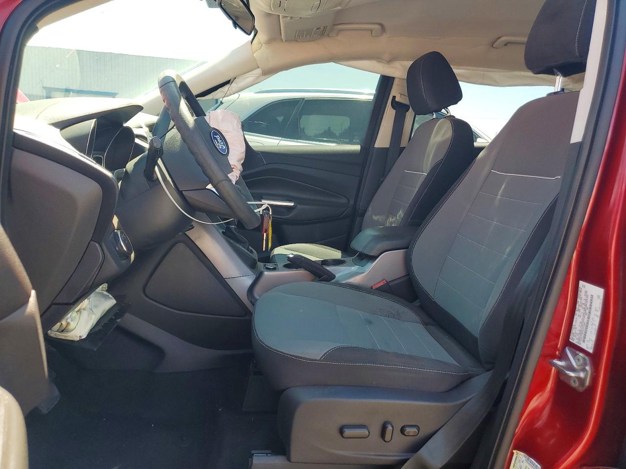 2014 Ford Escape Se Red vin: 1FMCU0G97EUE40881