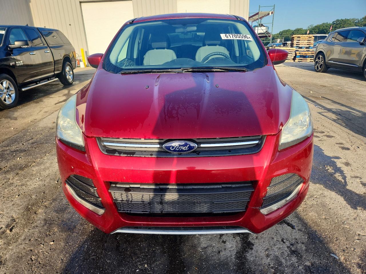 2015 Ford Escape Se Red vin: 1FMCU0G97FUA10544