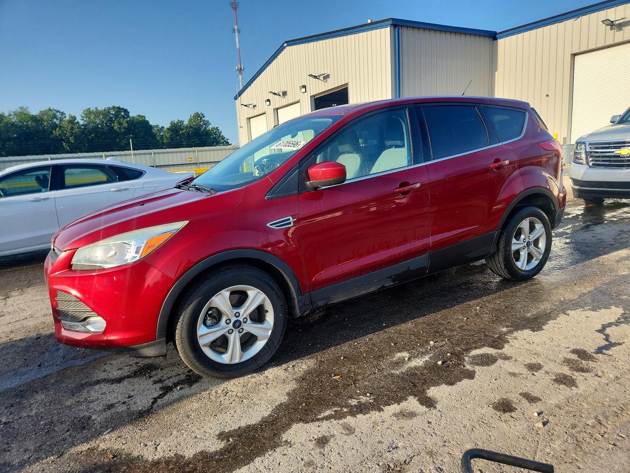 2015 Ford Escape Se Red vin: 1FMCU0G97FUA10544