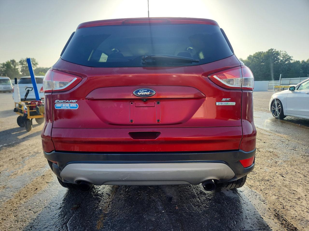 2015 Ford Escape Se Red vin: 1FMCU0G97FUA10544