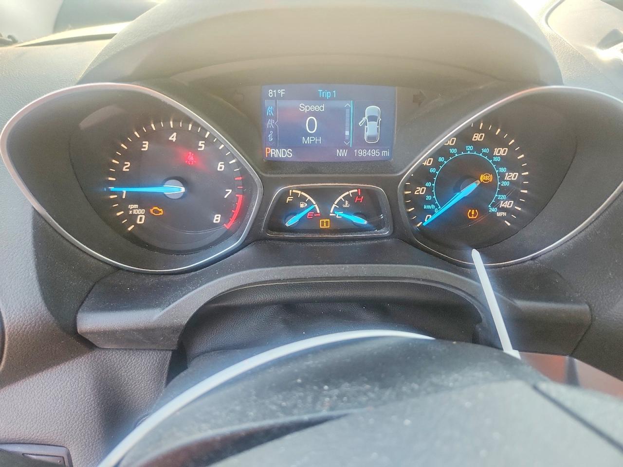 2015 Ford Escape Se Red vin: 1FMCU0G97FUA10544