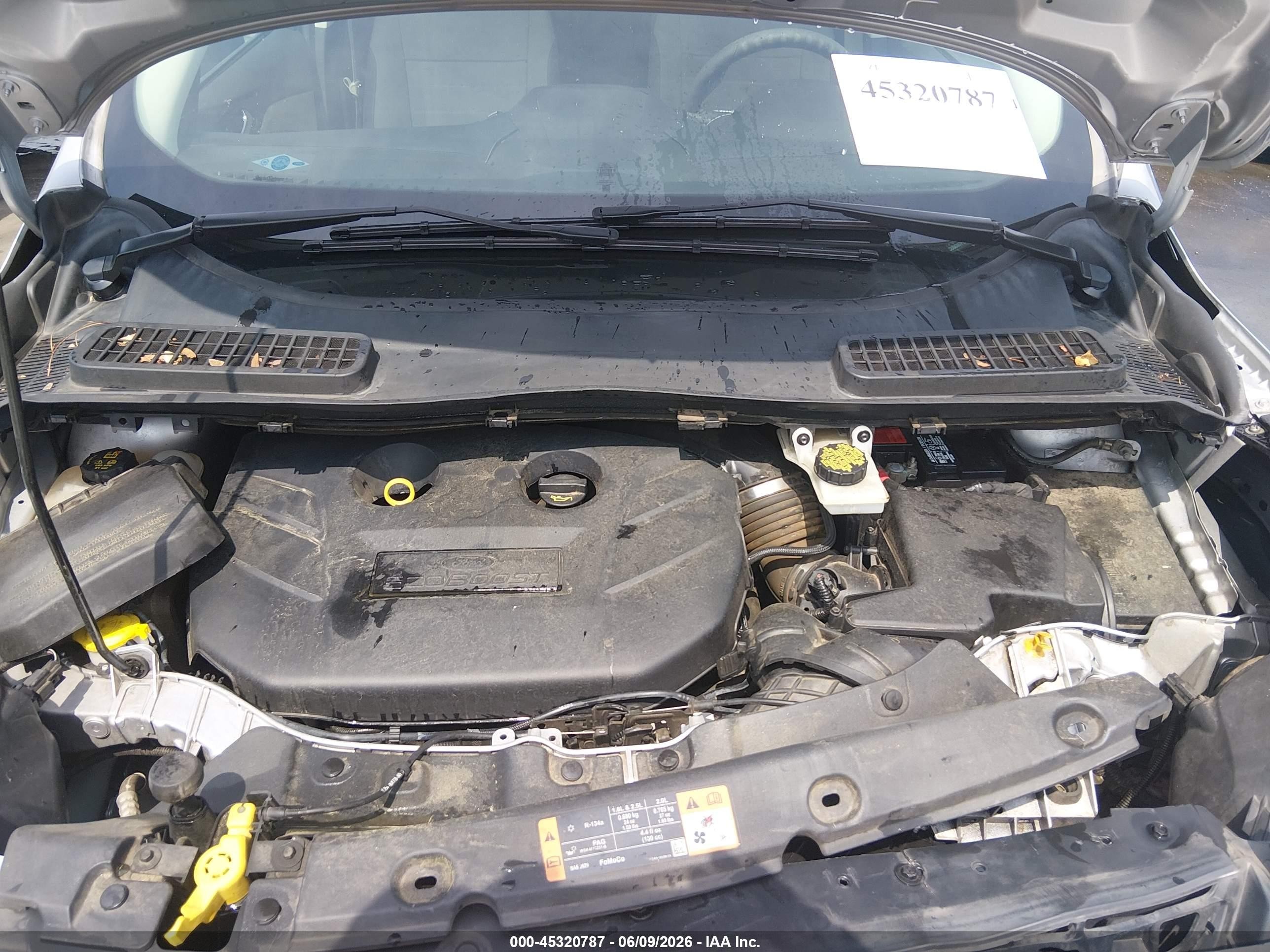 2015 Ford Escape Se Silver vin: 1FMCU0G97FUA36271