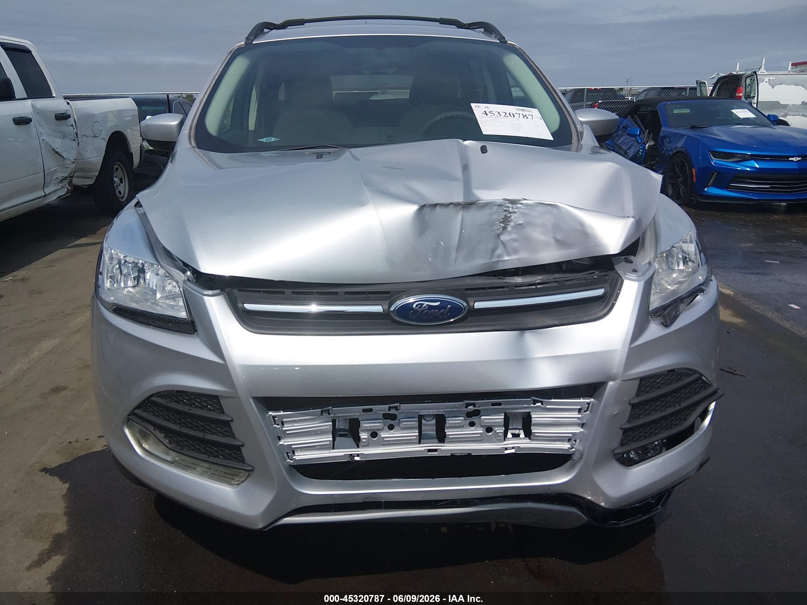 2015 Ford Escape Se Silver vin: 1FMCU0G97FUA36271