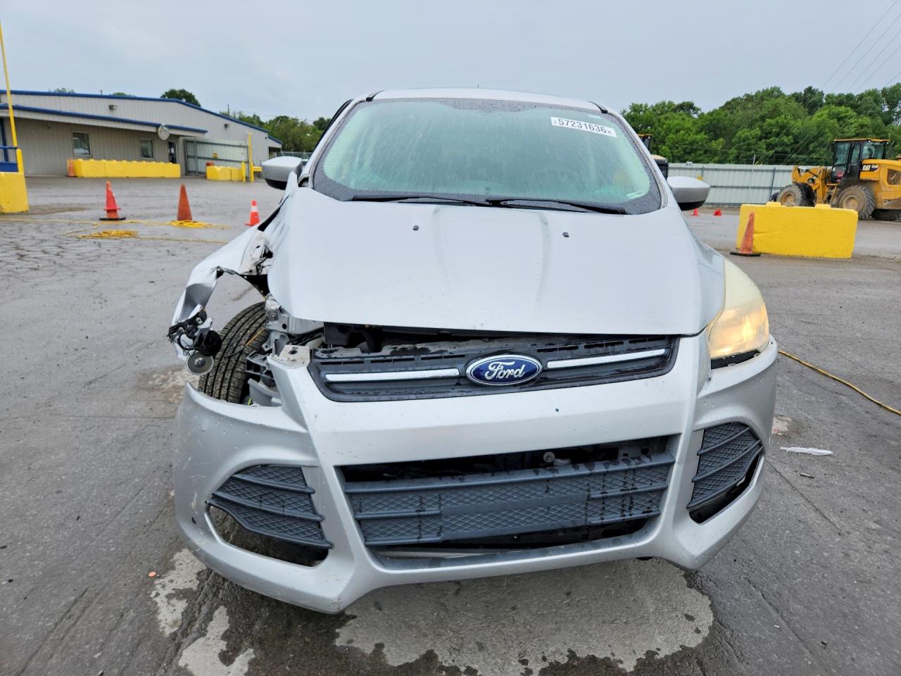 2015 Ford Escape Se Серебряный vin: 1FMCU0G97FUA93098