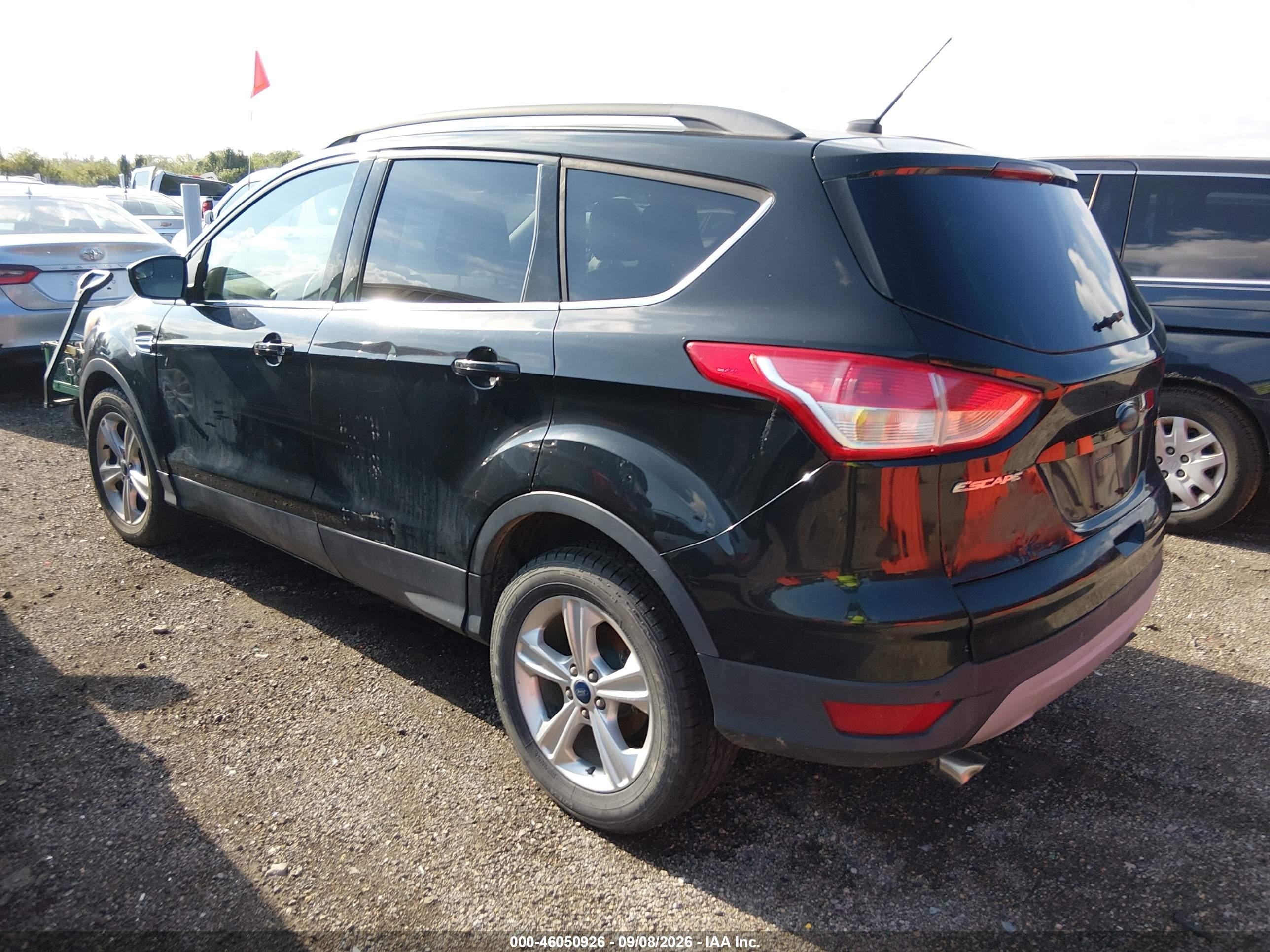 2015 Ford Escape Se Black vin: 1FMCU0G97FUB75431