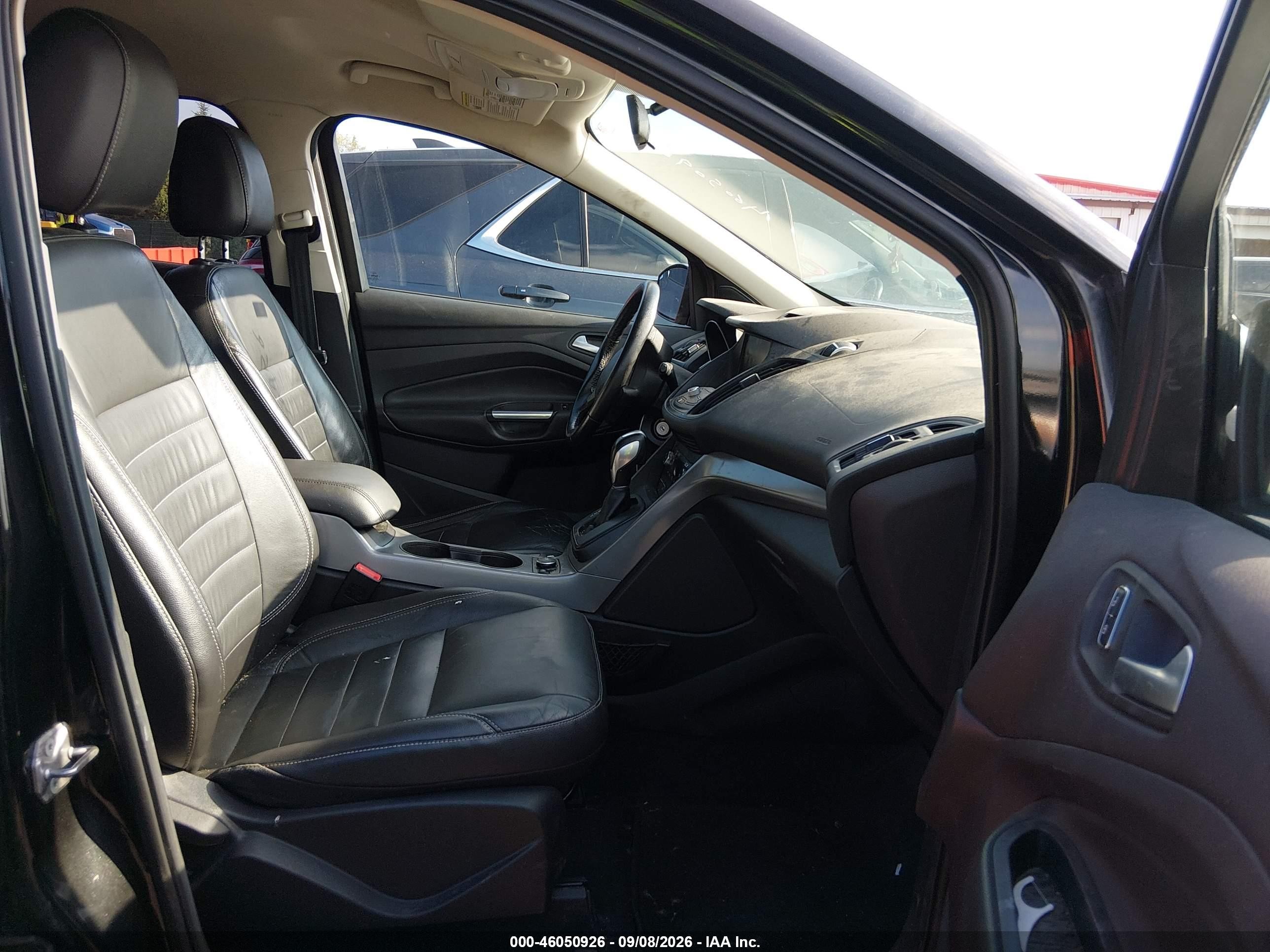 2015 Ford Escape Se Black vin: 1FMCU0G97FUB75431