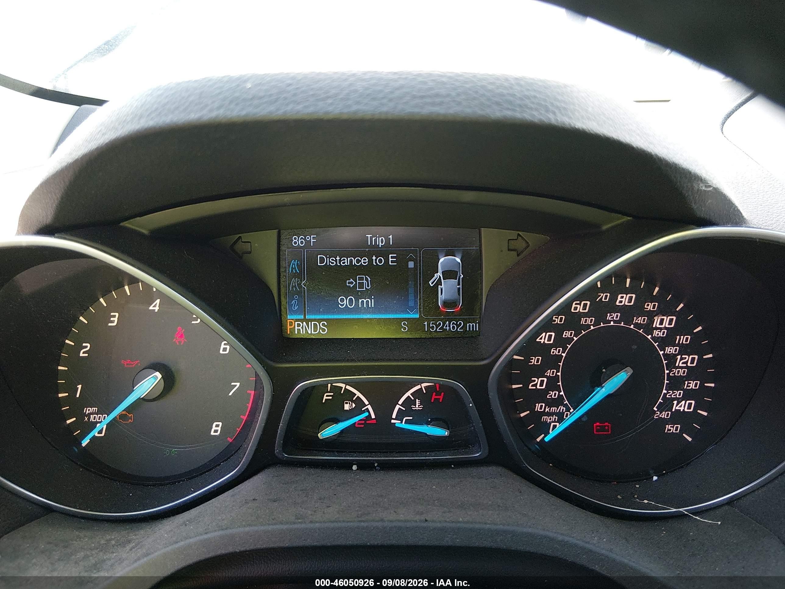 2015 Ford Escape Se Black vin: 1FMCU0G97FUB75431