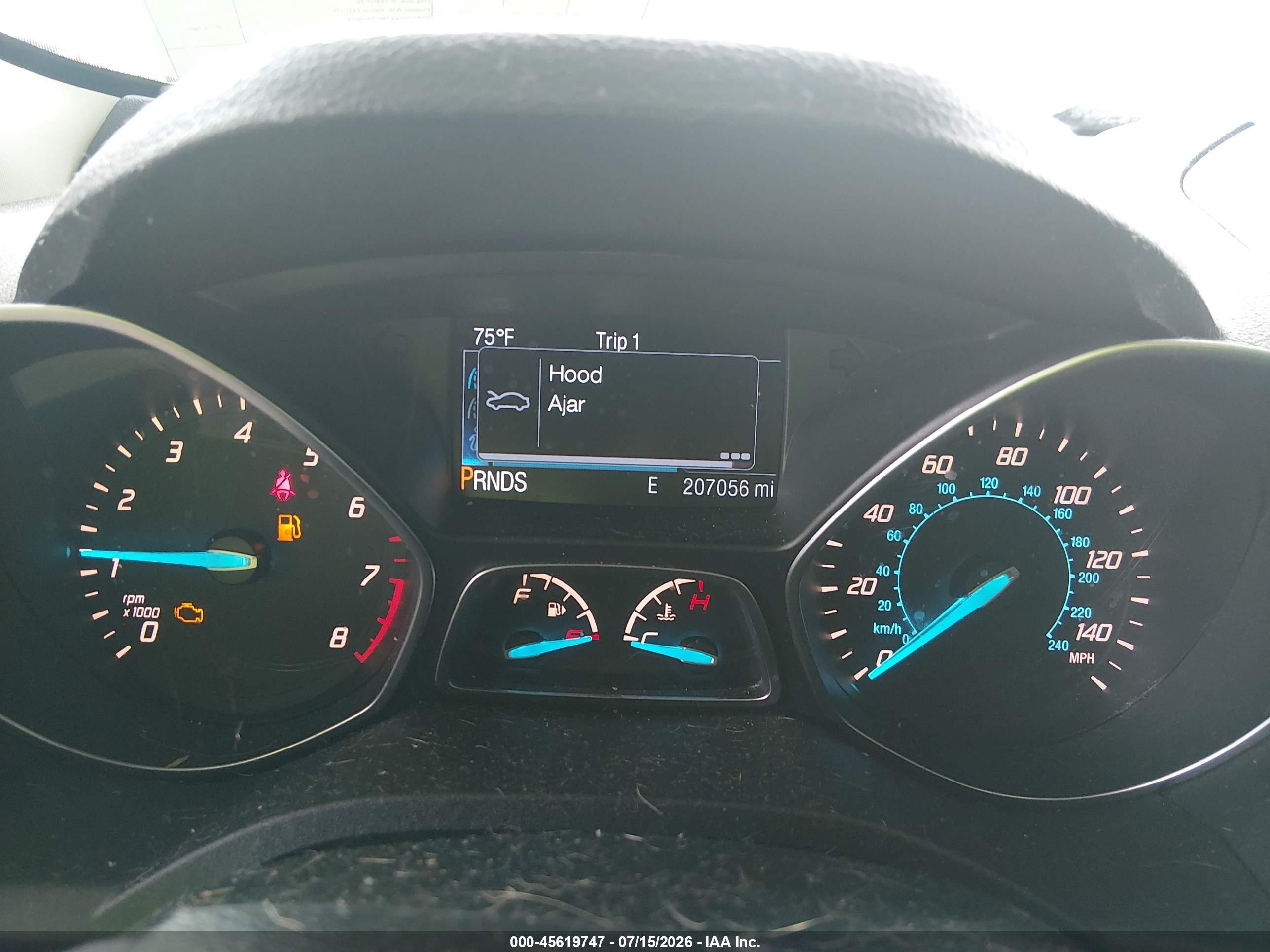 2015 Ford Escape Se Silver vin: 1FMCU0G97FUC62021