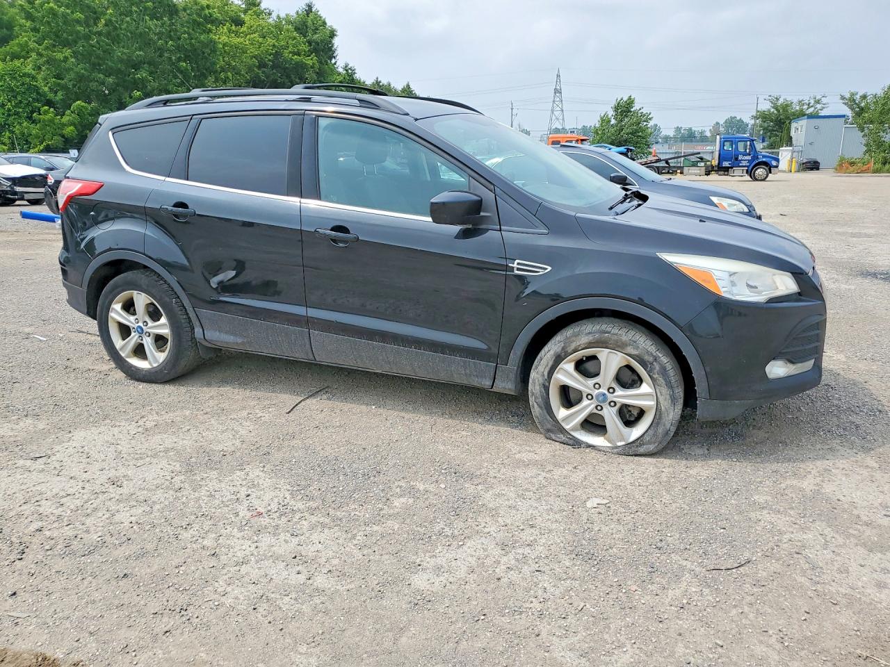 2013 Ford Escape Se Black vin: 1FMCU0G98DUA88845