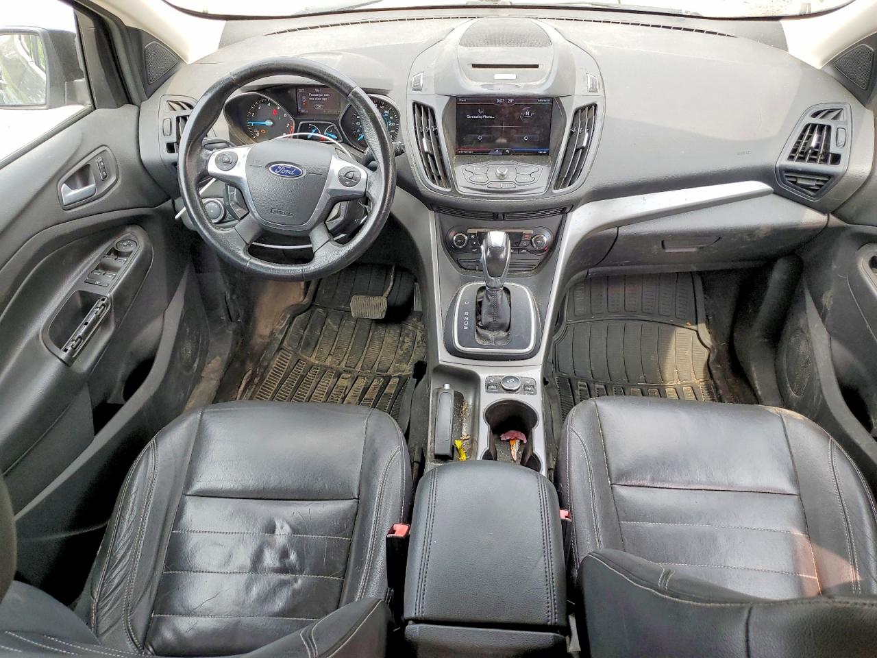 2013 Ford Escape Se Black vin: 1FMCU0G98DUA88845