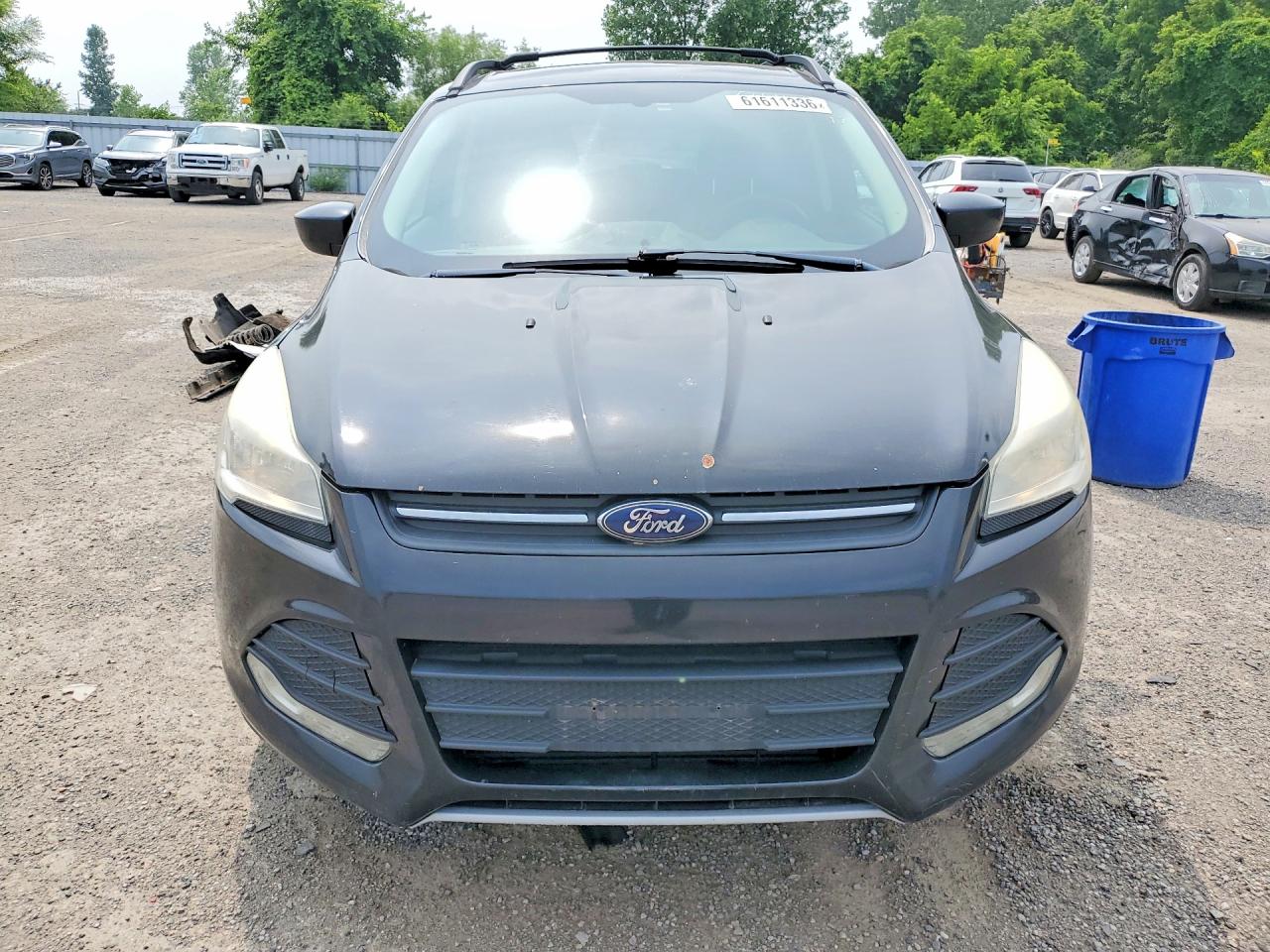 2013 Ford Escape Se Black vin: 1FMCU0G98DUA88845