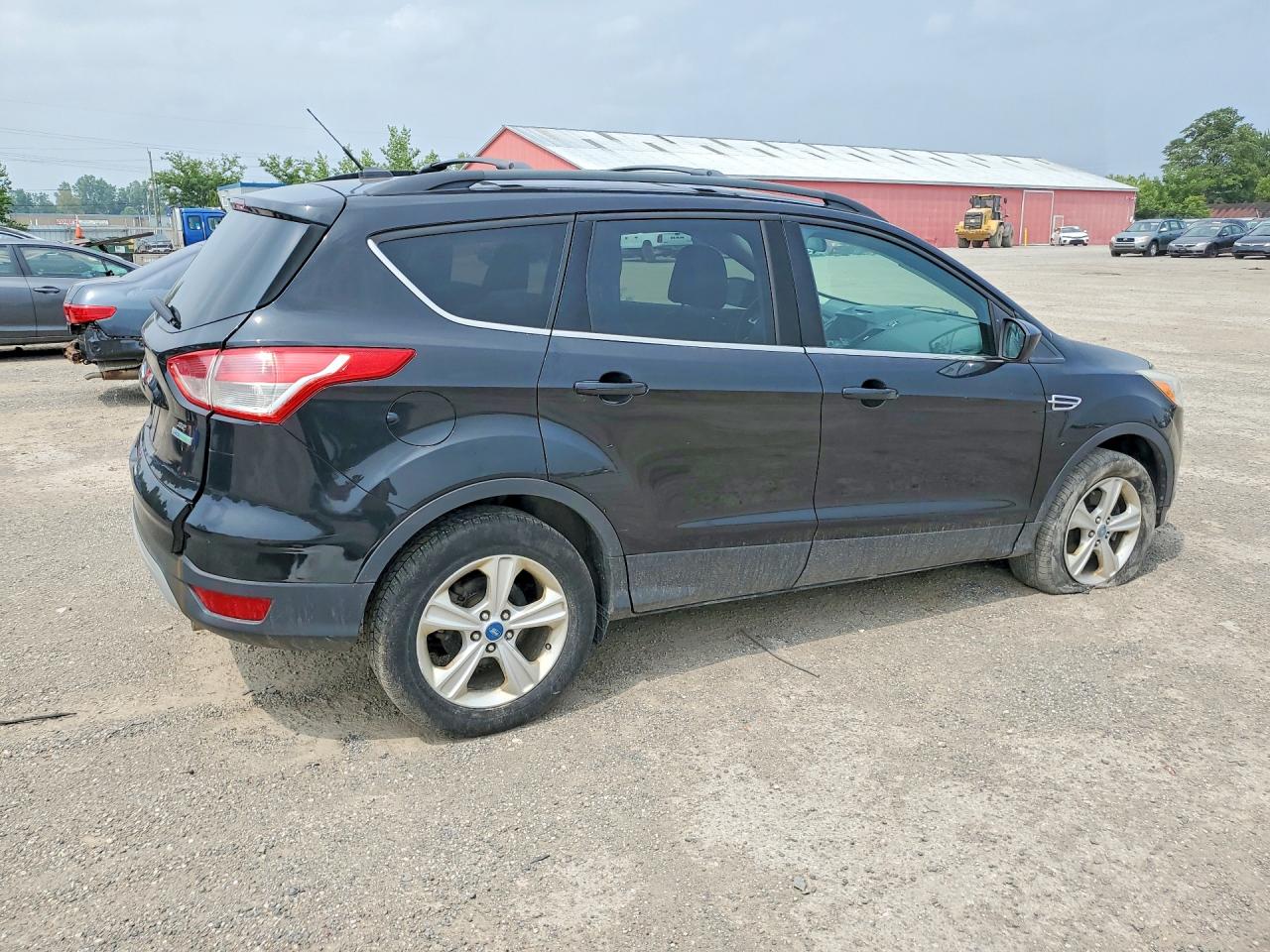 2013 Ford Escape Se Black vin: 1FMCU0G98DUA88845