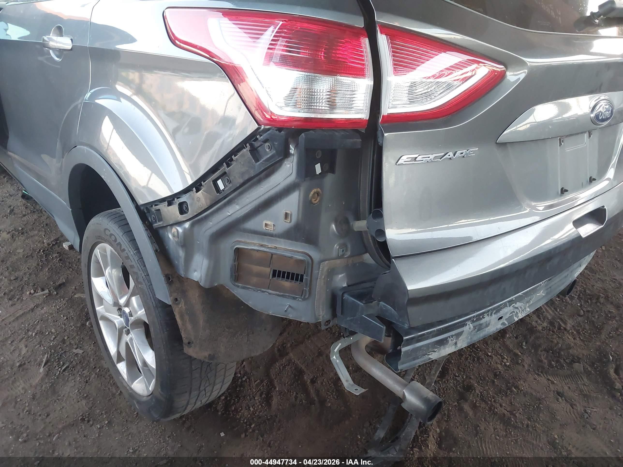 2013 Ford Escape Se Серый vin: 1FMCU0G98DUC46438