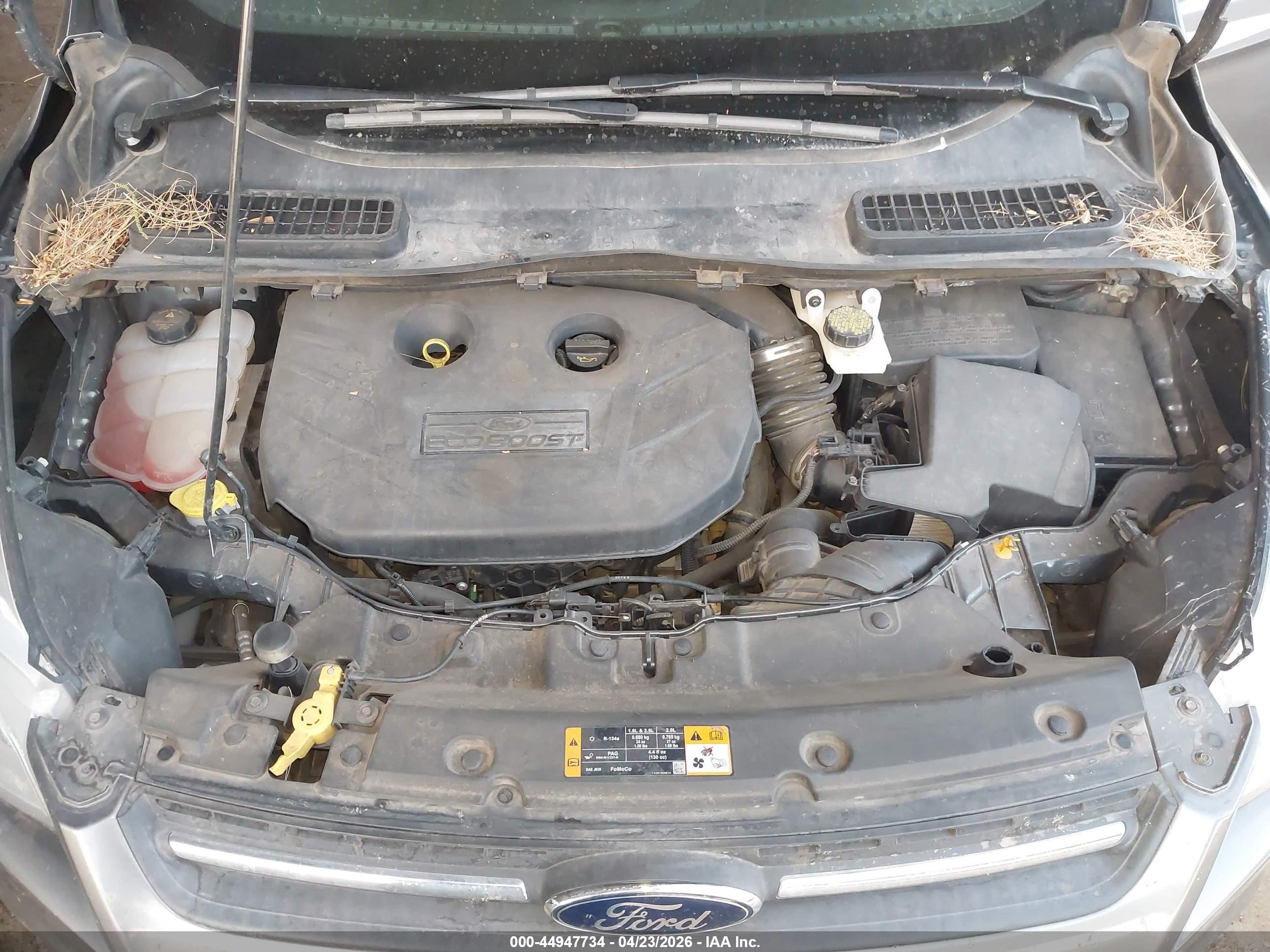 2013 Ford Escape Se Серый vin: 1FMCU0G98DUC46438