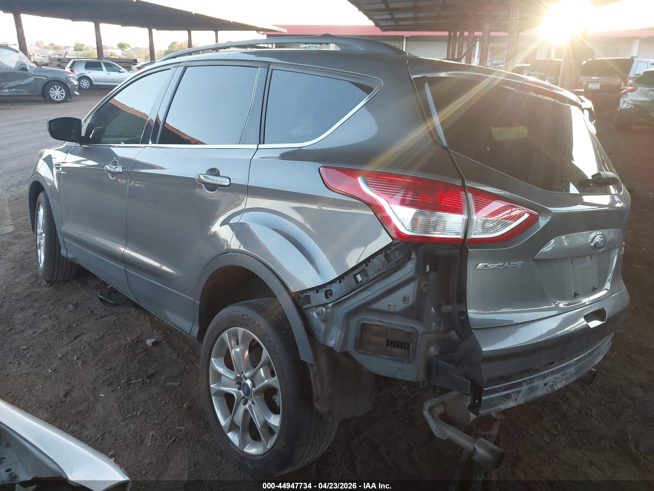 2013 Ford Escape Se Серый vin: 1FMCU0G98DUC46438