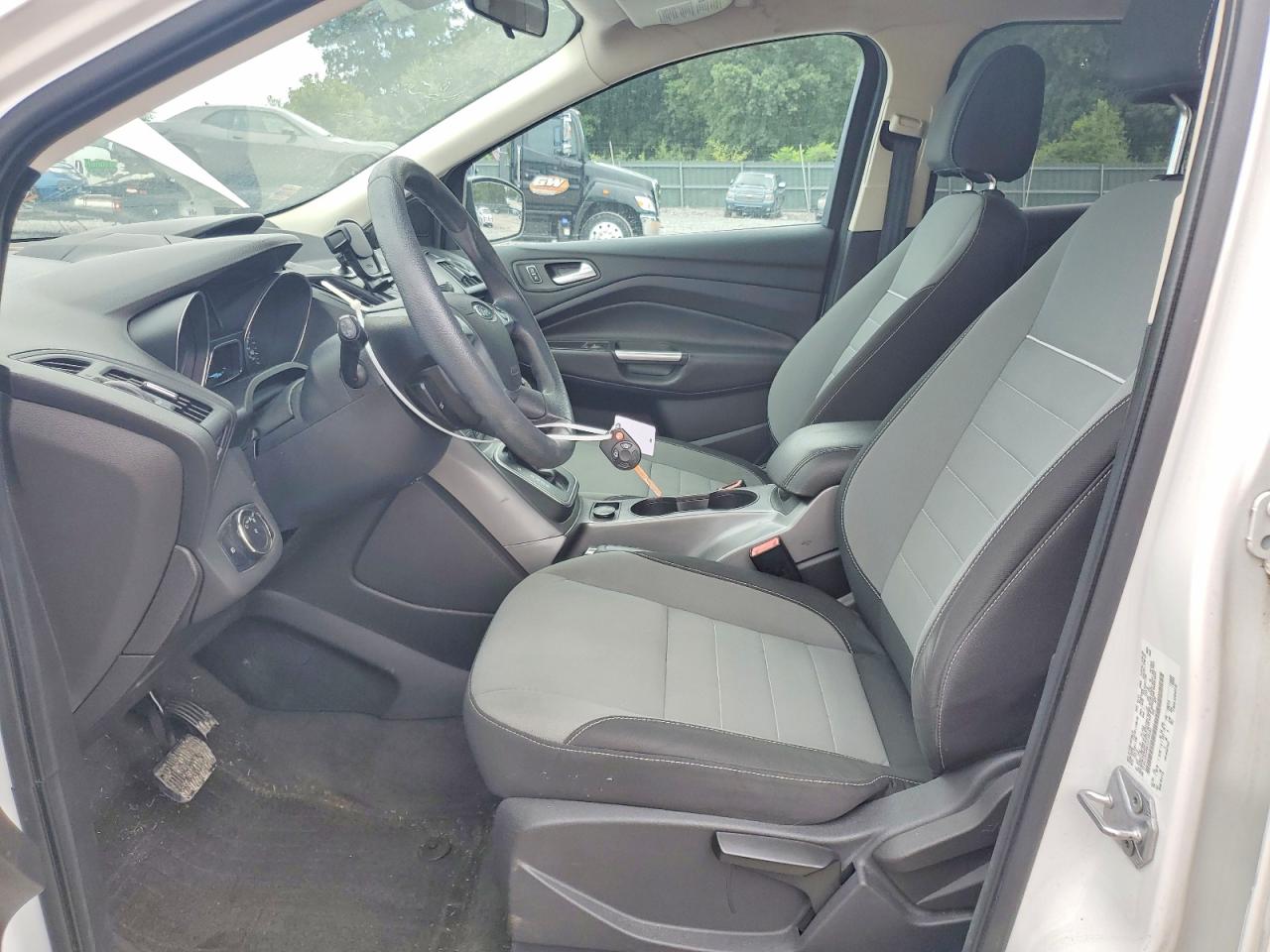 2013 Ford Escape Se White vin: 1FMCU0G98DUC99267