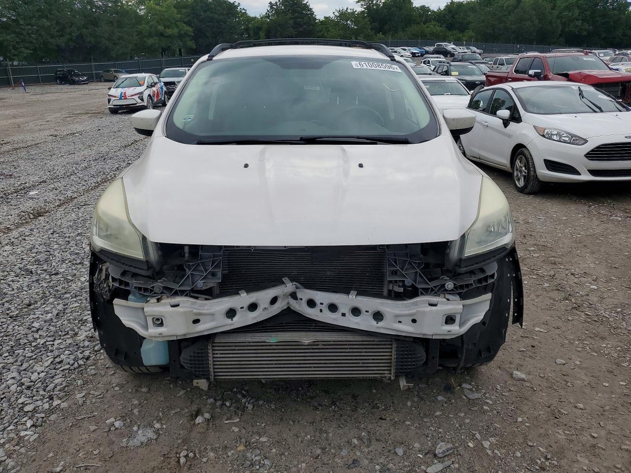 2013 Ford Escape Se White vin: 1FMCU0G98DUC99267
