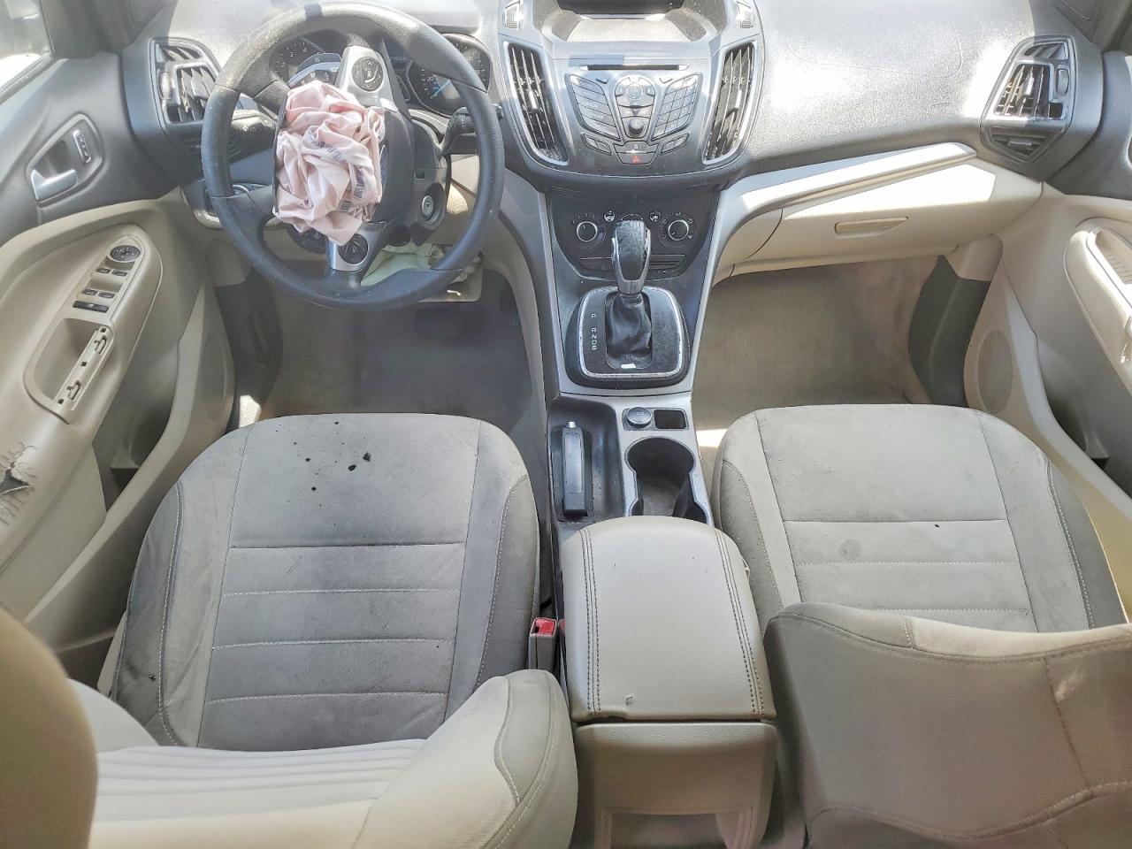 2013 Ford Escape Se Silver vin: 1FMCU0G98DUC99351