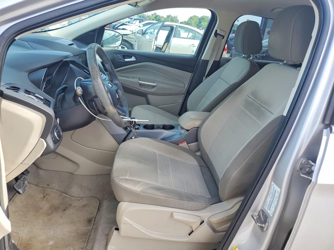 2013 Ford Escape Se Серебряный vin: 1FMCU0G98DUD63968