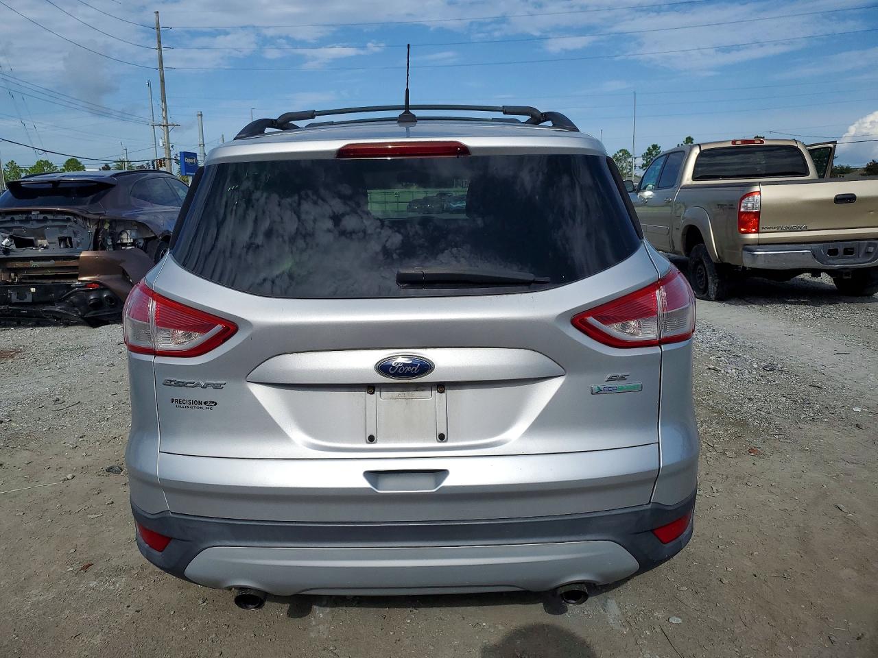 2013 Ford Escape Se Серебряный vin: 1FMCU0G98DUD63968