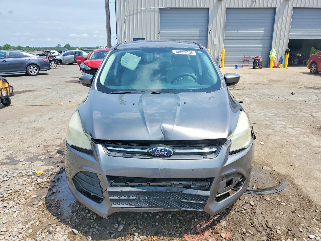 2014 Ford Escape Se Gray vin: 1FMCU0G98EUA54843