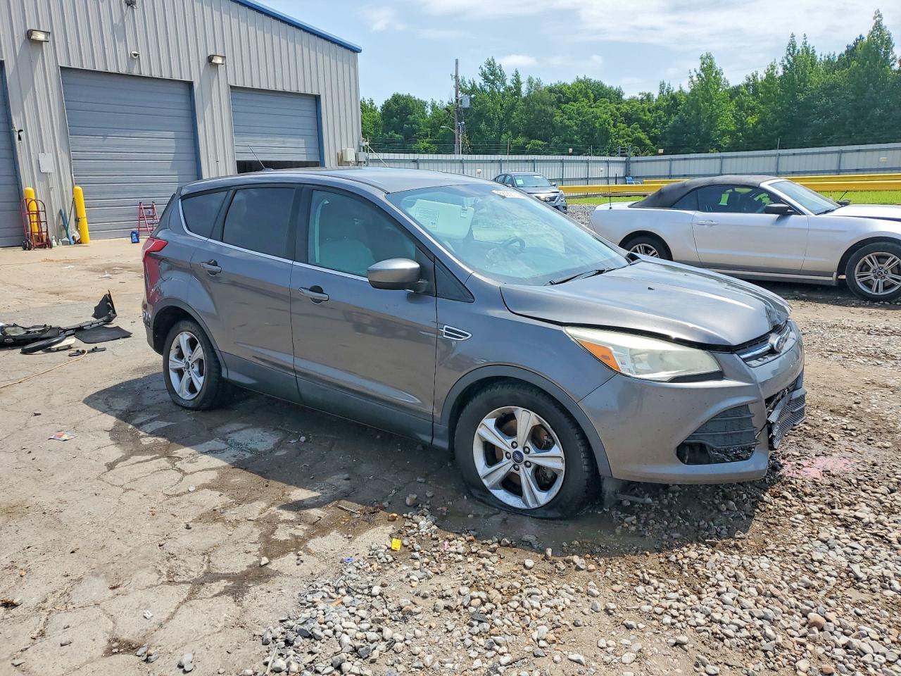 2014 Ford Escape Se Gray vin: 1FMCU0G98EUA54843