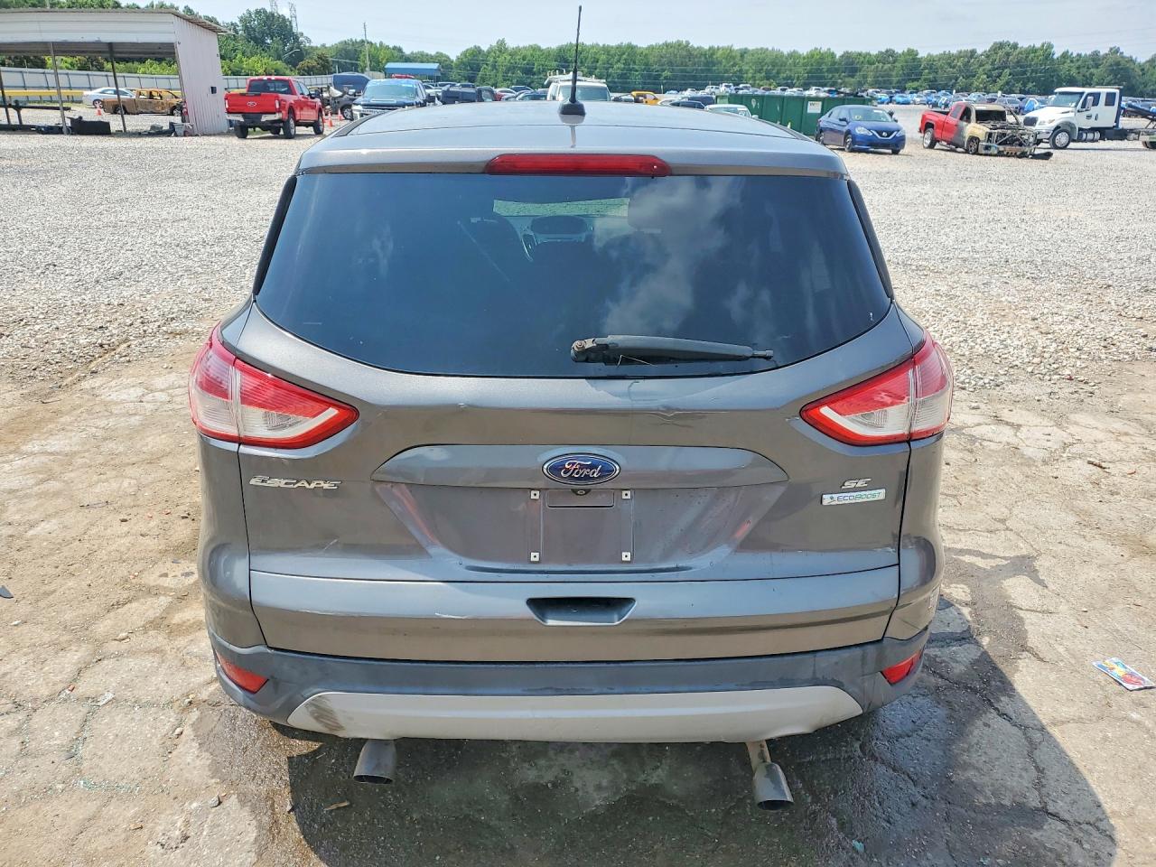 2014 Ford Escape Se Gray vin: 1FMCU0G98EUA54843