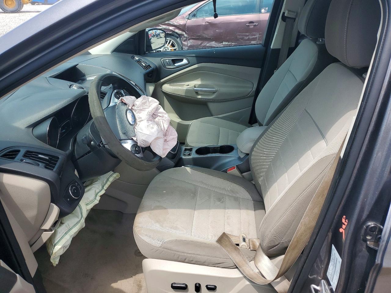2014 Ford Escape Se Gray vin: 1FMCU0G98EUA54843