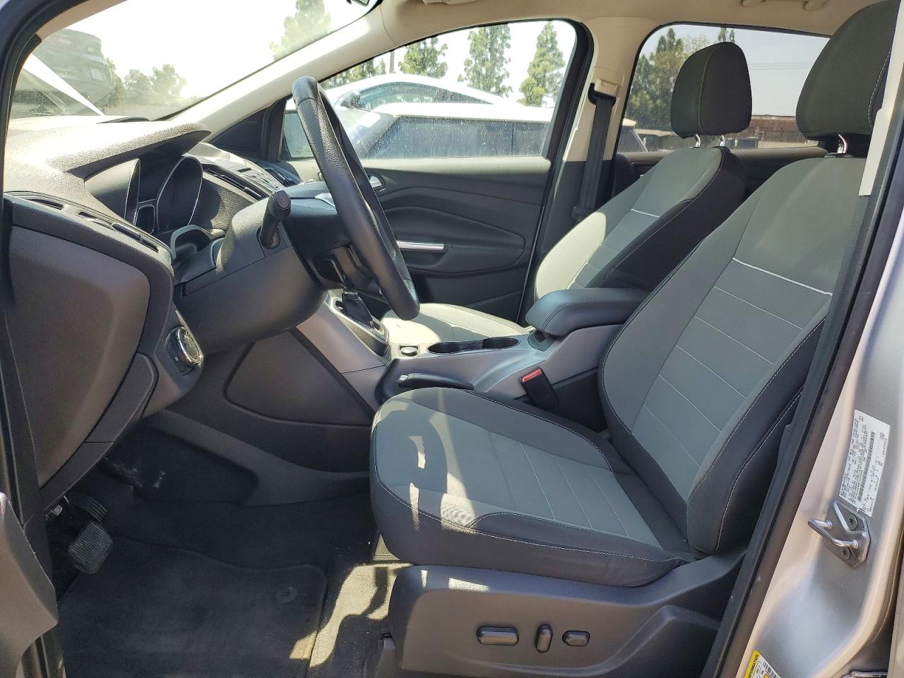 2014 Ford Escape Se Silver vin: 1FMCU0G98EUA70928