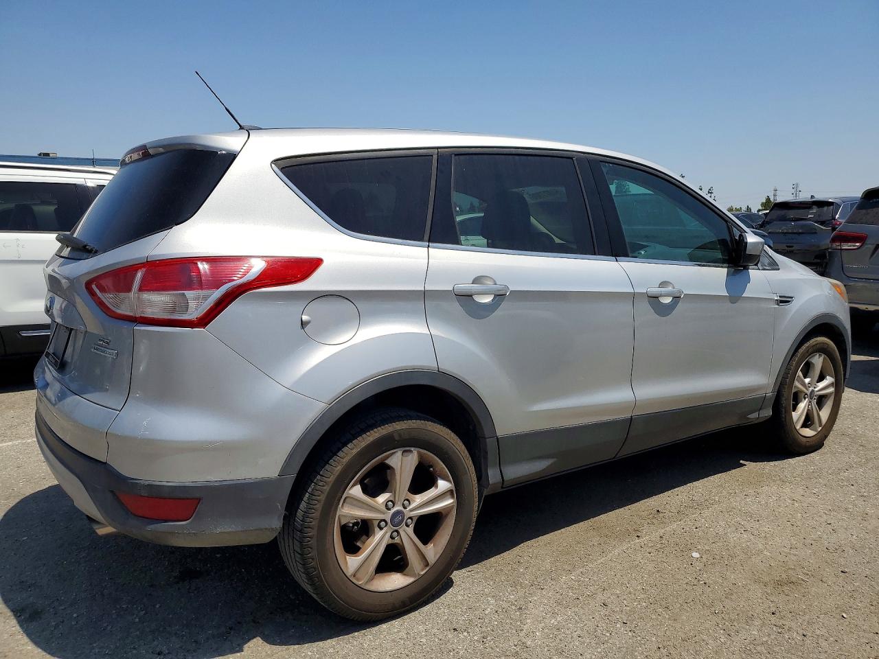 2014 Ford Escape Se Silver vin: 1FMCU0G98EUA70928