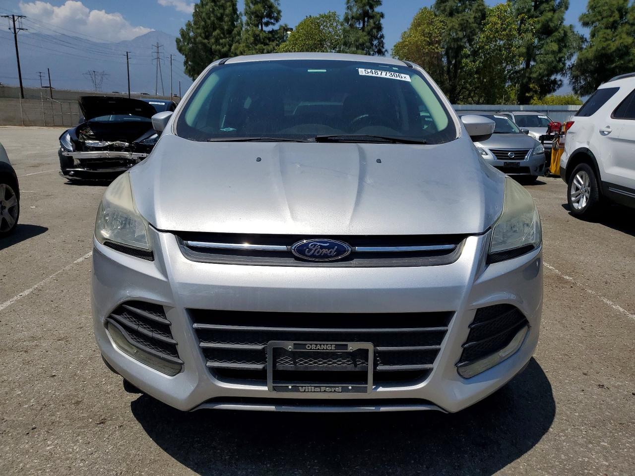 2014 Ford Escape Se Silver vin: 1FMCU0G98EUA70928