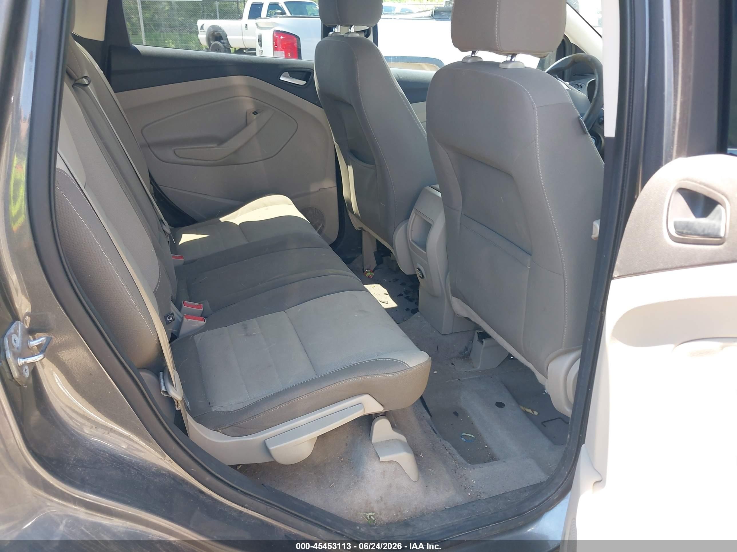 2014 Ford Escape Se Серый vin: 1FMCU0G98EUD73174