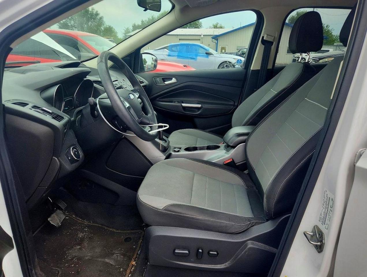 2014 Ford Escape Se White vin: 1FMCU0G98EUE24527