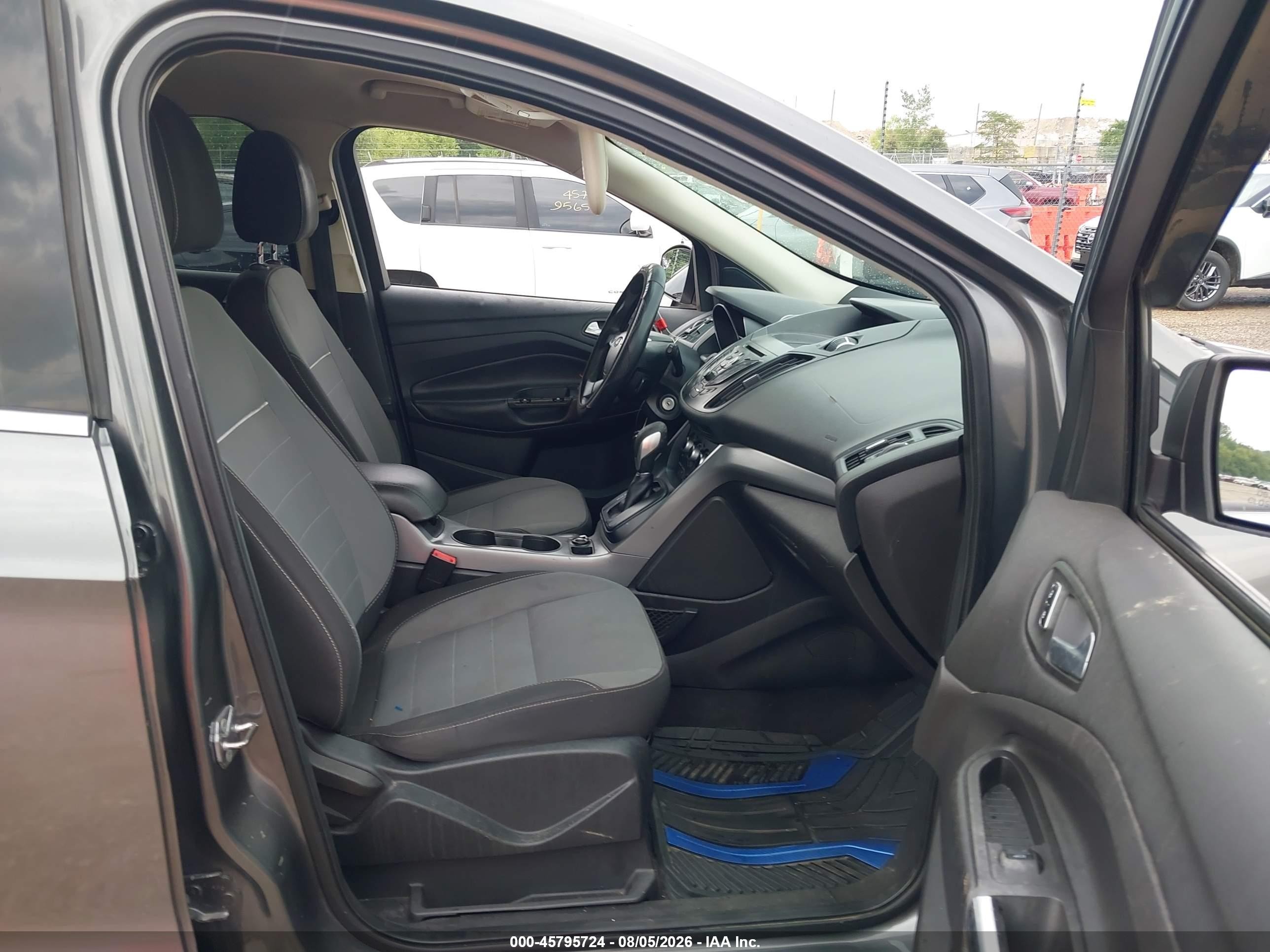 2014 Ford Escape Se Gray vin: 1FMCU0G98EUE41084