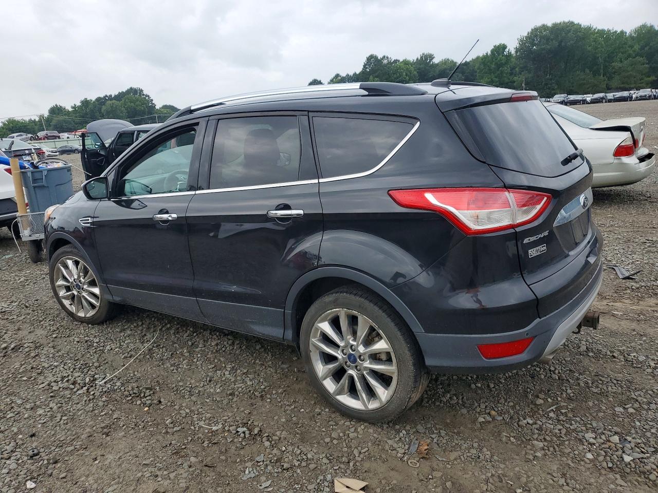 2015 Ford Escape Se Black vin: 1FMCU0G98FUB56371