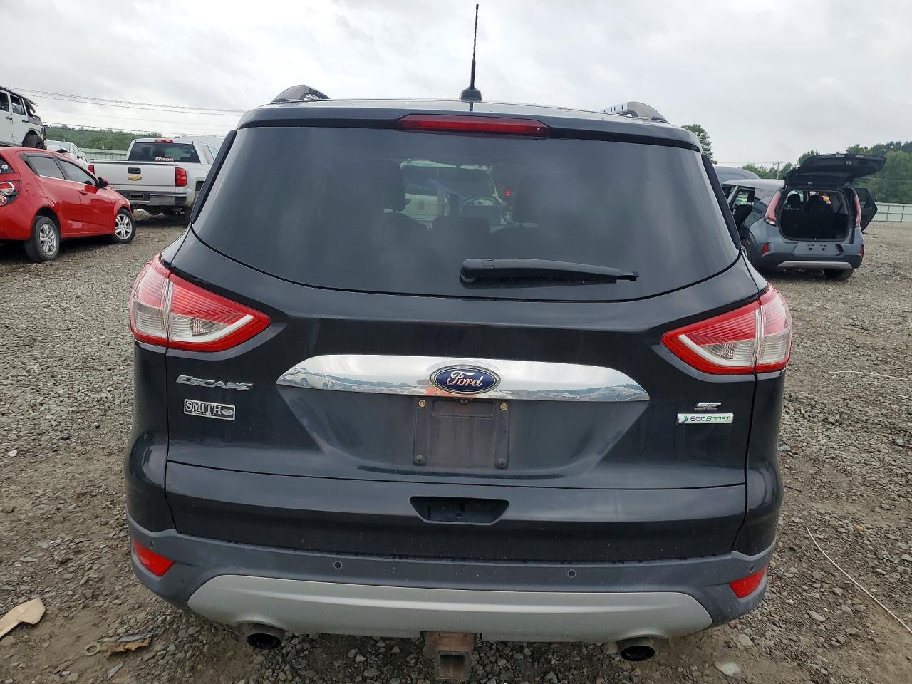 2015 Ford Escape Se Black vin: 1FMCU0G98FUB56371