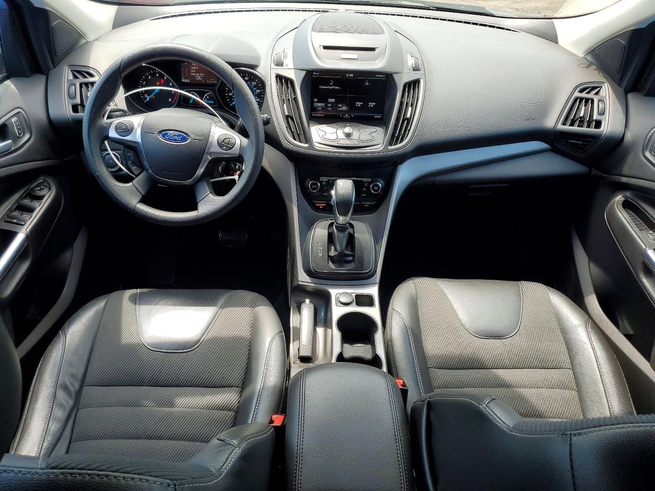 2015 Ford Escape Se Black vin: 1FMCU0G98FUB56371