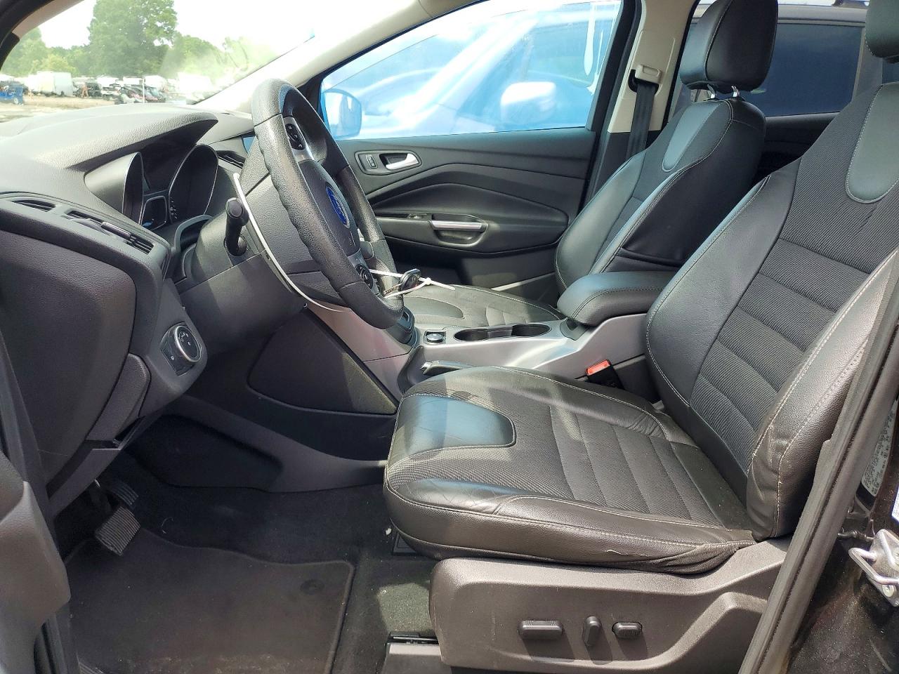 2015 Ford Escape Se Black vin: 1FMCU0G98FUB56371